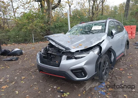 2021 Subaru Forester Sport from USA, damaged, VIN JF2SKARC7MH409997